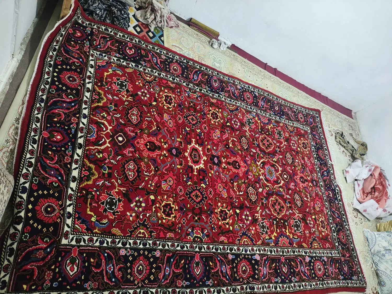 فرش دستباف|فرش|ملایر, |دیوار