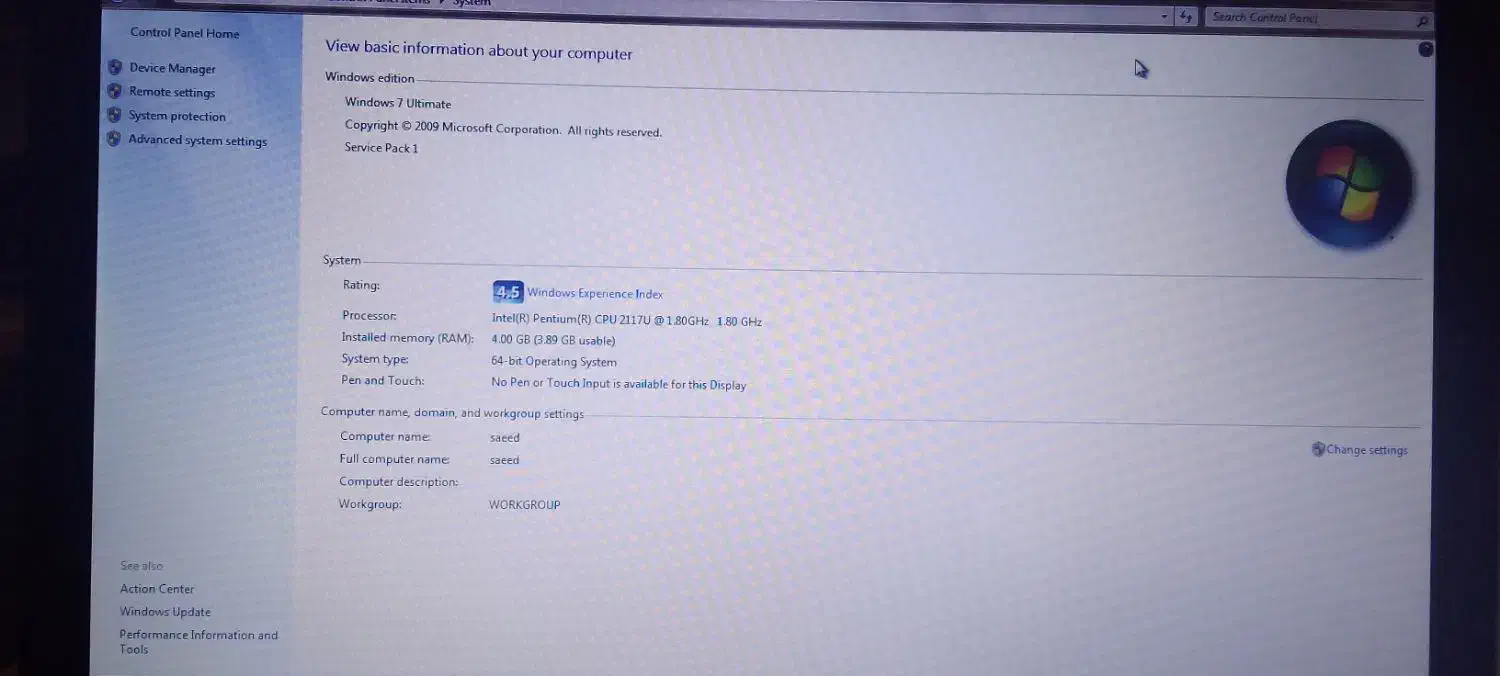 لپ تاپ ایسوس در حد نو|رایانه همراه|کرمانشاه, |دیوار