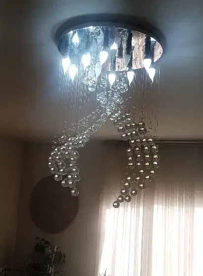 لوستر ابشاری|لوستر و چراغ آویز|پردیس, فاز ۸|دیوار