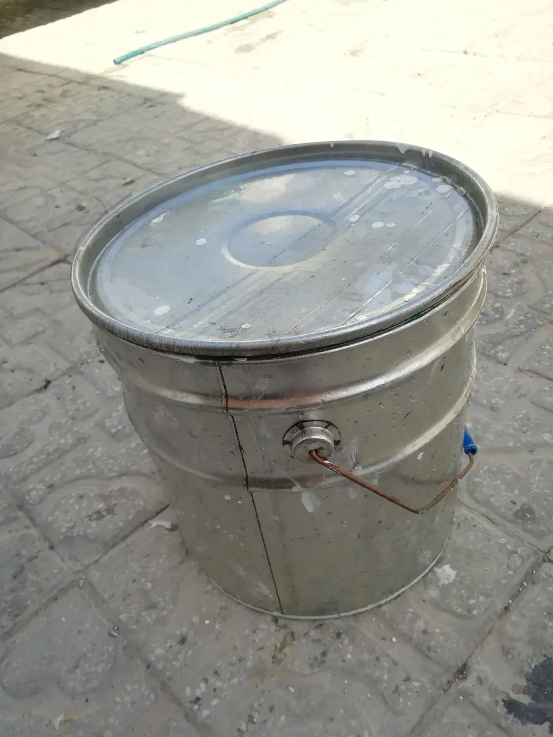 سطل فلزی سردار دسته دار محکم|ظروف نگهدارنده، پلاستیکی، یکبارمصرف|فسا, |دیوار