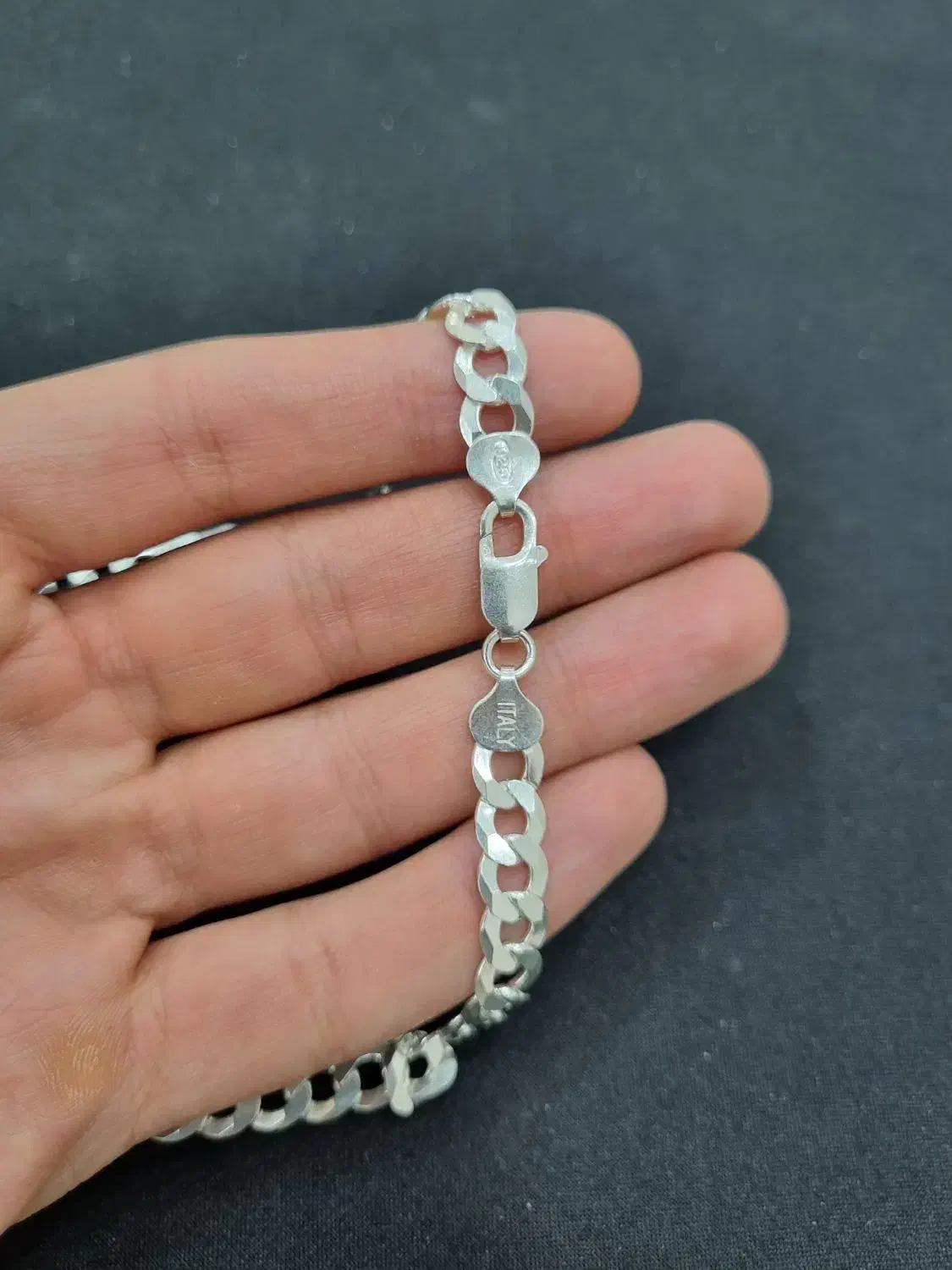 زنجیر نقره مردانه ایتالیایی ITALY کارتیه (گردنبند)|جواهرات|تهران, گیشا|دیوار