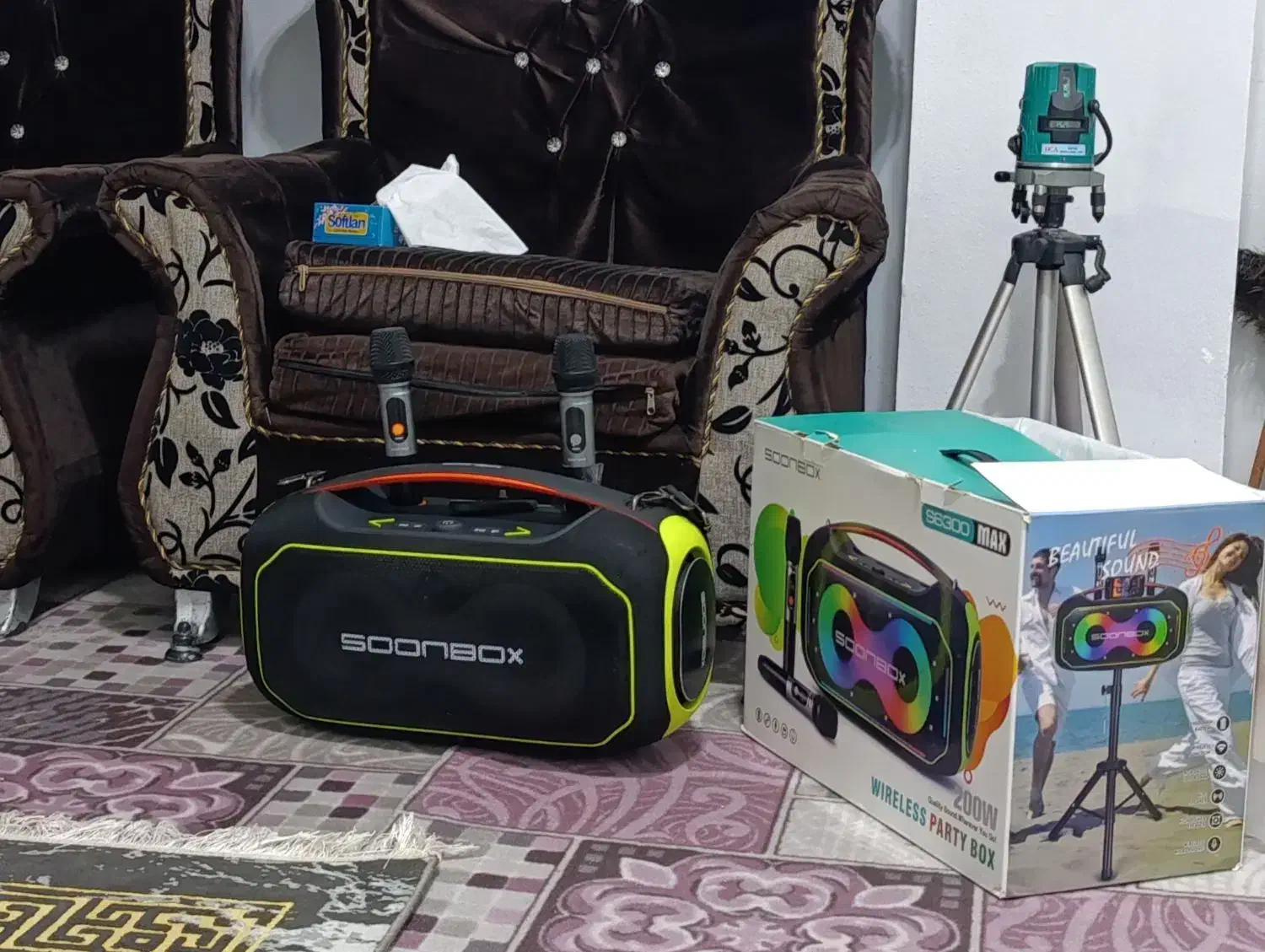 اسپیکر پر قدرت با کیفت ترین صدا و اصل سانبوکس|سیستم صوتی خانگی|محمودآباد, |دیوار