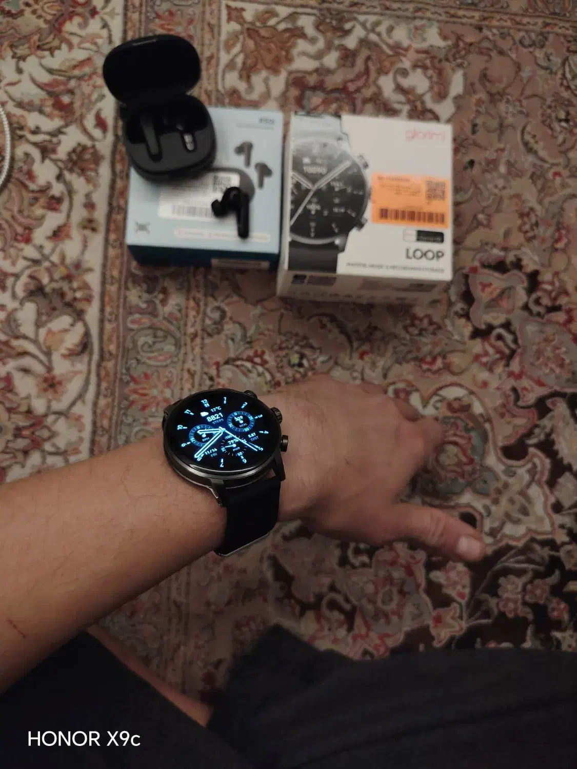 ساعت هوشمند گلوریمی LOOP گارانتی 12 ماهه|لوازم جانبی موبایل و تبلت|تهران, دروازه شمیران|دیوار