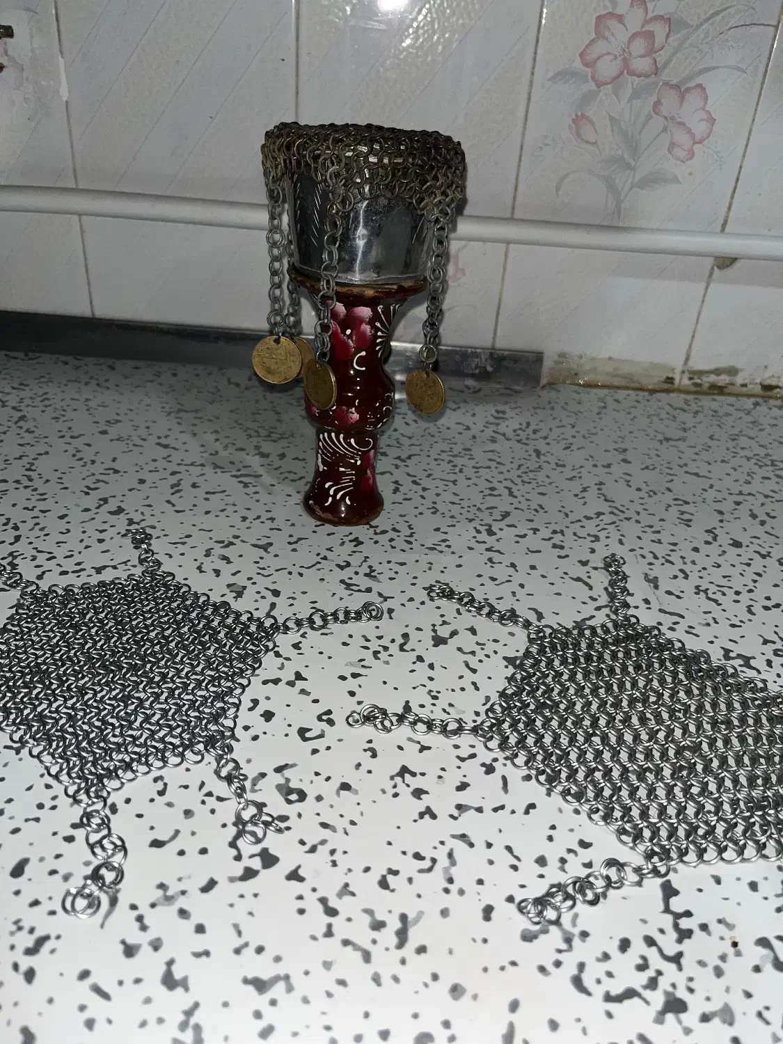 زره پوش قلیان|کلکسیون و سرگرمی|شیراز, هفت تنان|دیوار