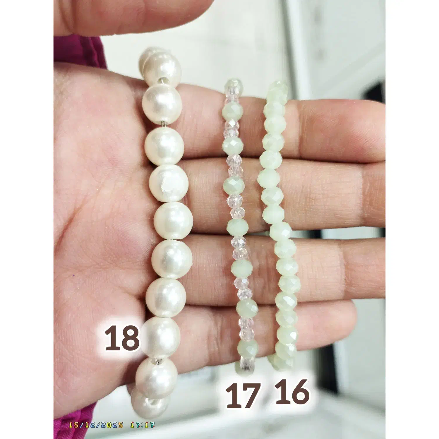 انگشتر دستبند کرومی مرواریدی یلدایی گردنبند|بدلیجات|مشهد, شهرک بهارستان|دیوار