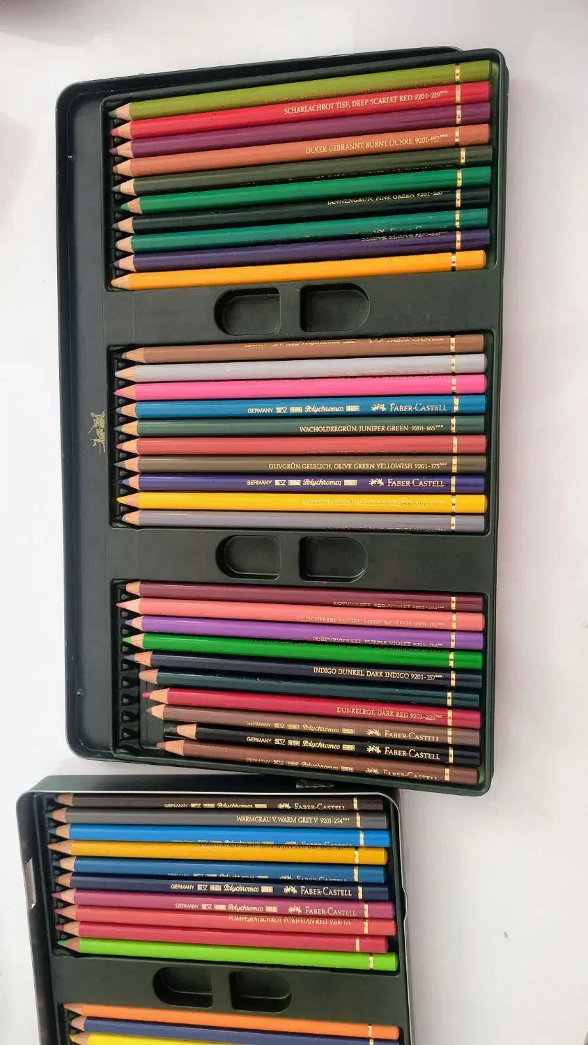 مداد رنگی فابرکاستل پلی کروم ۶۰رنگ فلزی|لوازم التحریر|حمیدیا, |دیوار