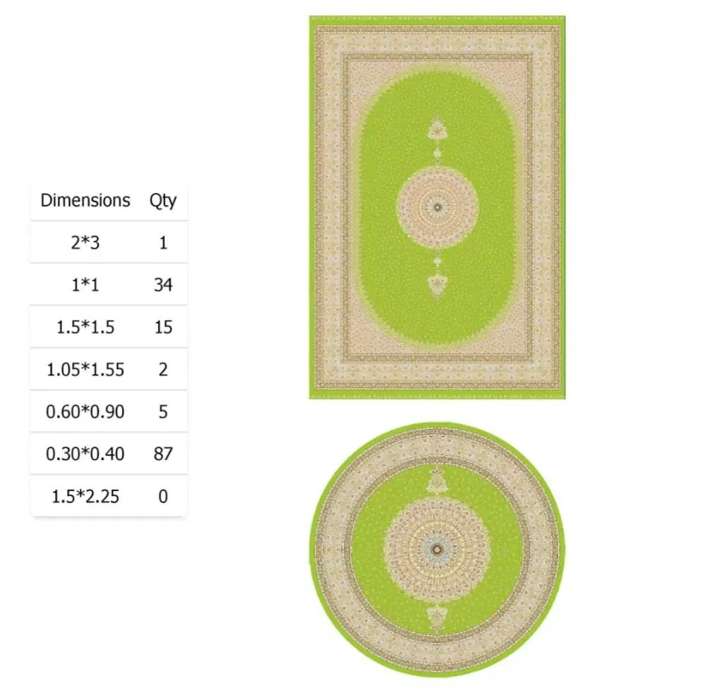 فرش ماشینی ۱۶۰۰۳۵رنگ فسفری خاص ابریشمکار ۱۶۰۰ شانه|فرش|ارومیه, |دیوار
