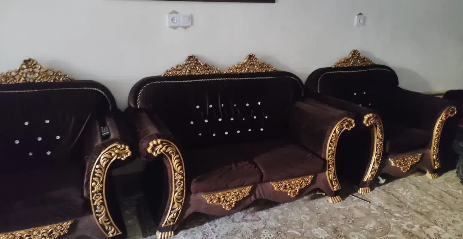 مبل هفت نفره|مبلمان خانگی و میز عسلی|شیدا, |دیوار