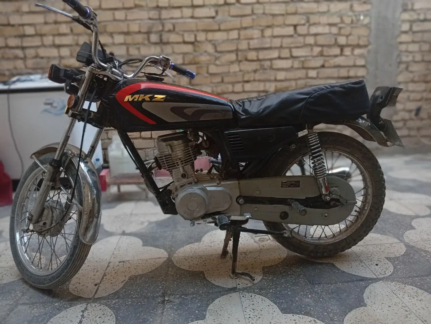 موتور ساوین۱۲۵ پلاک ملی|موتورسیکلت|کازرون, |دیوار