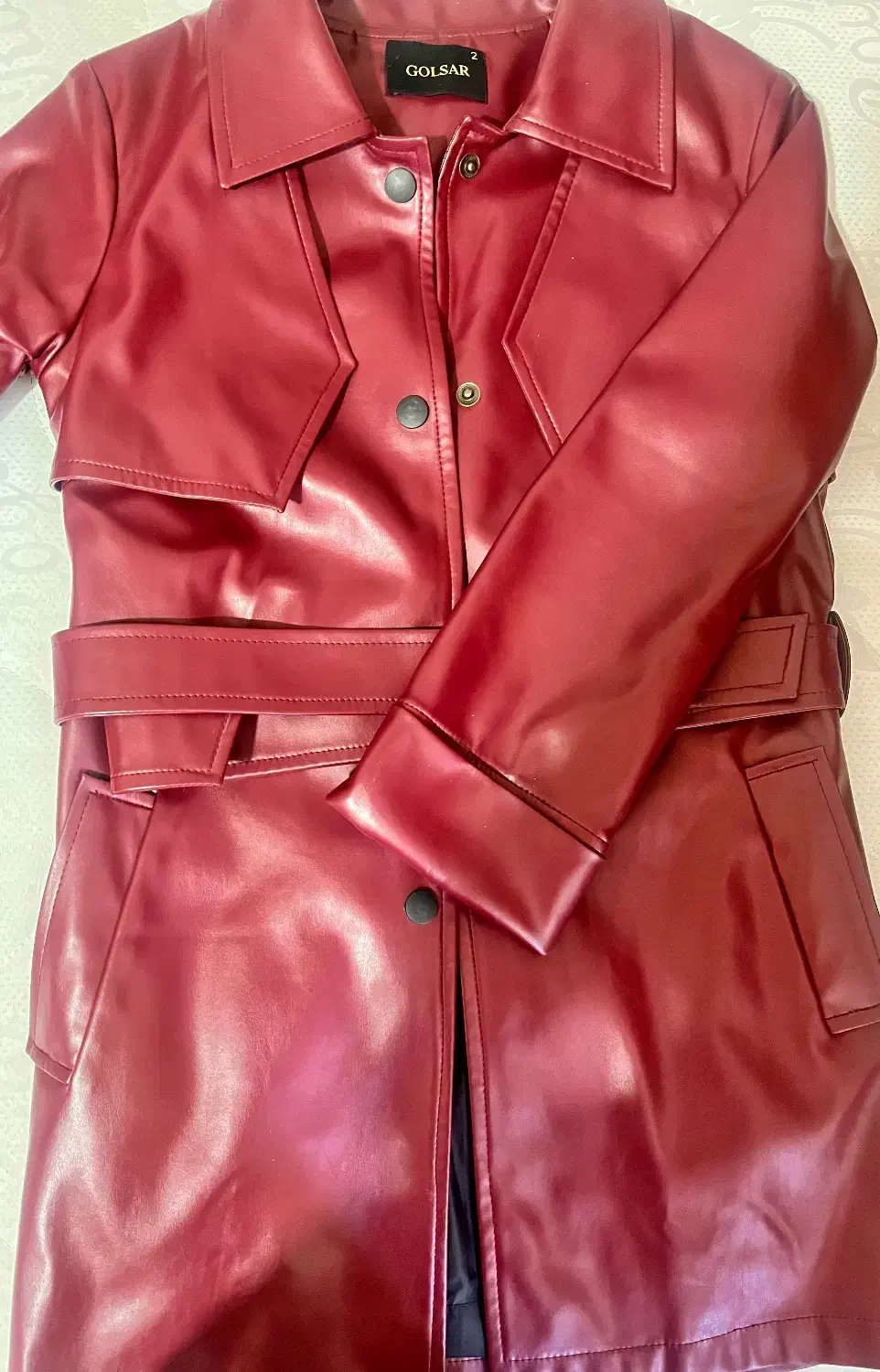 دو عدد کت چرم|لباس|کرمان, |دیوار