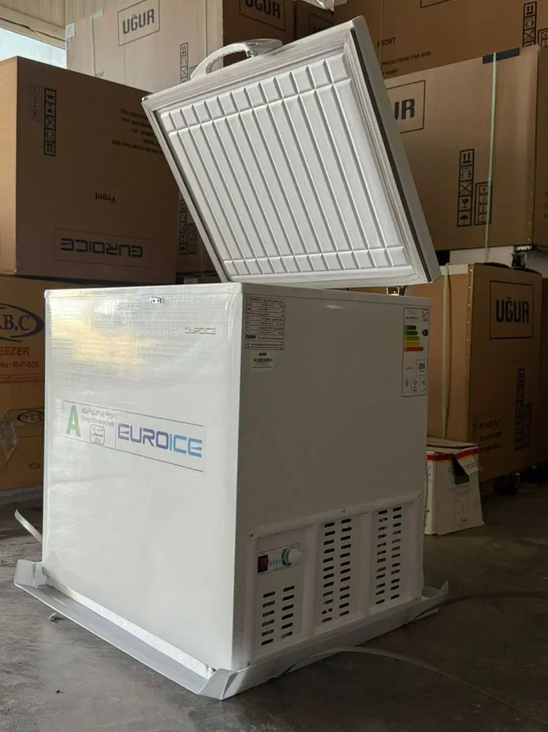 فریزر صندوقی خانگی اوگور ترکیه|یخچال و فریزر|خرمآباد, |دیوار