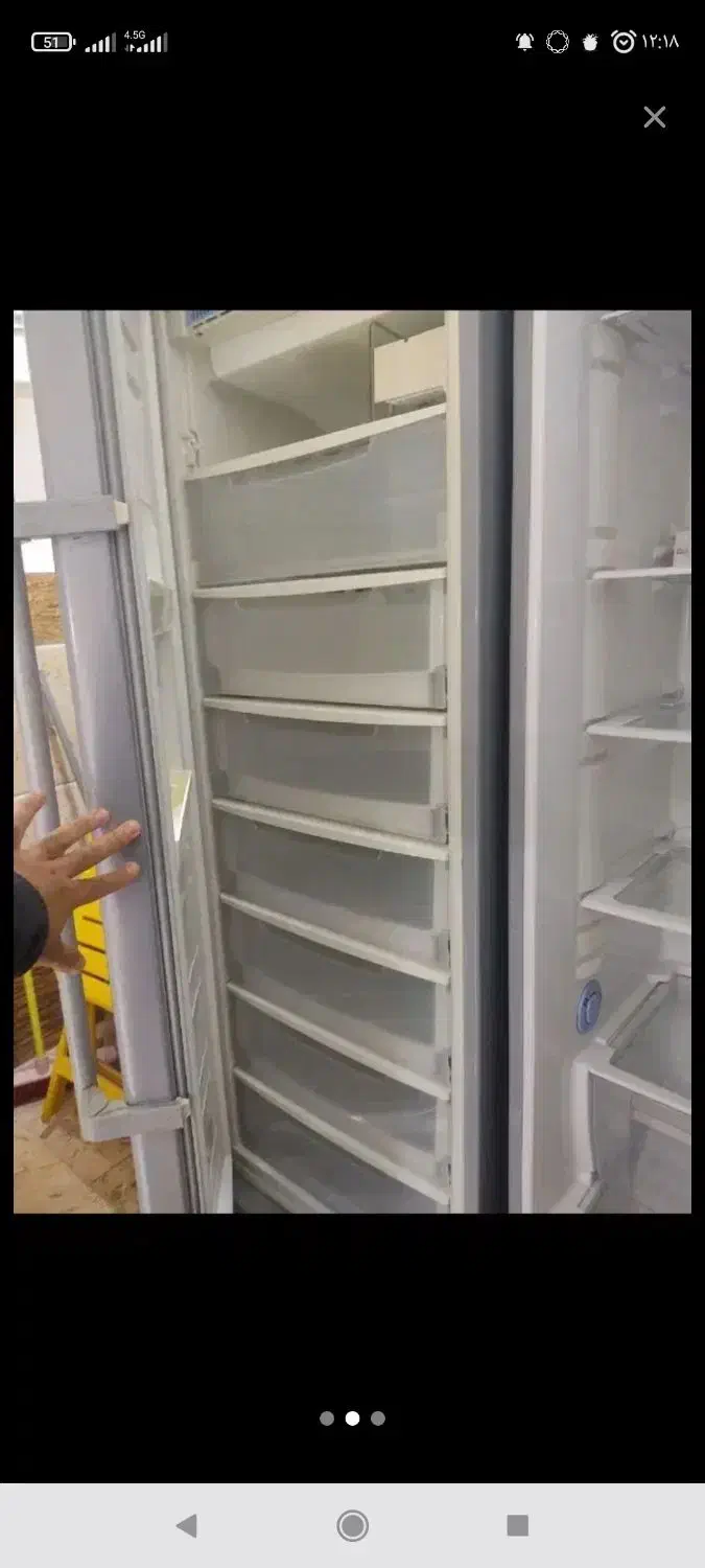 یخچال و فریزر دوقلو ۴۴فوت هیوندای|یخچال و فریزر|قیدار, |دیوار