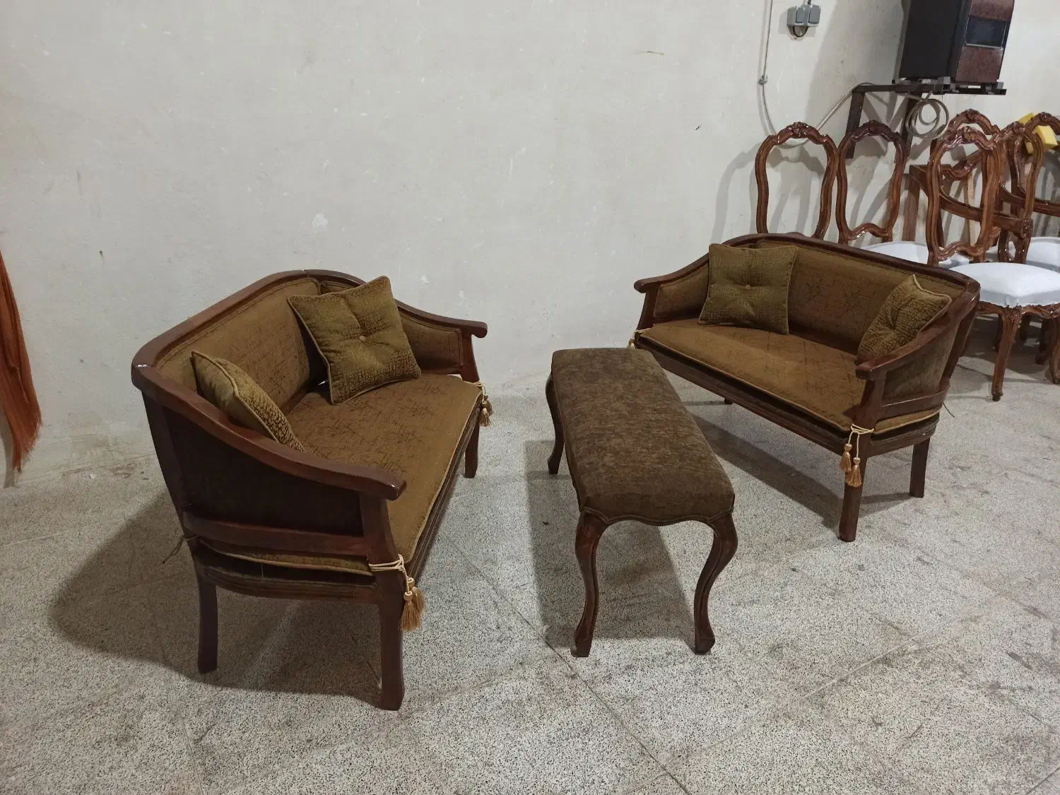 فروش نیم ست مبل مینی مال|مبلمان خانگی و میز عسلی|جاجرود, |دیوار