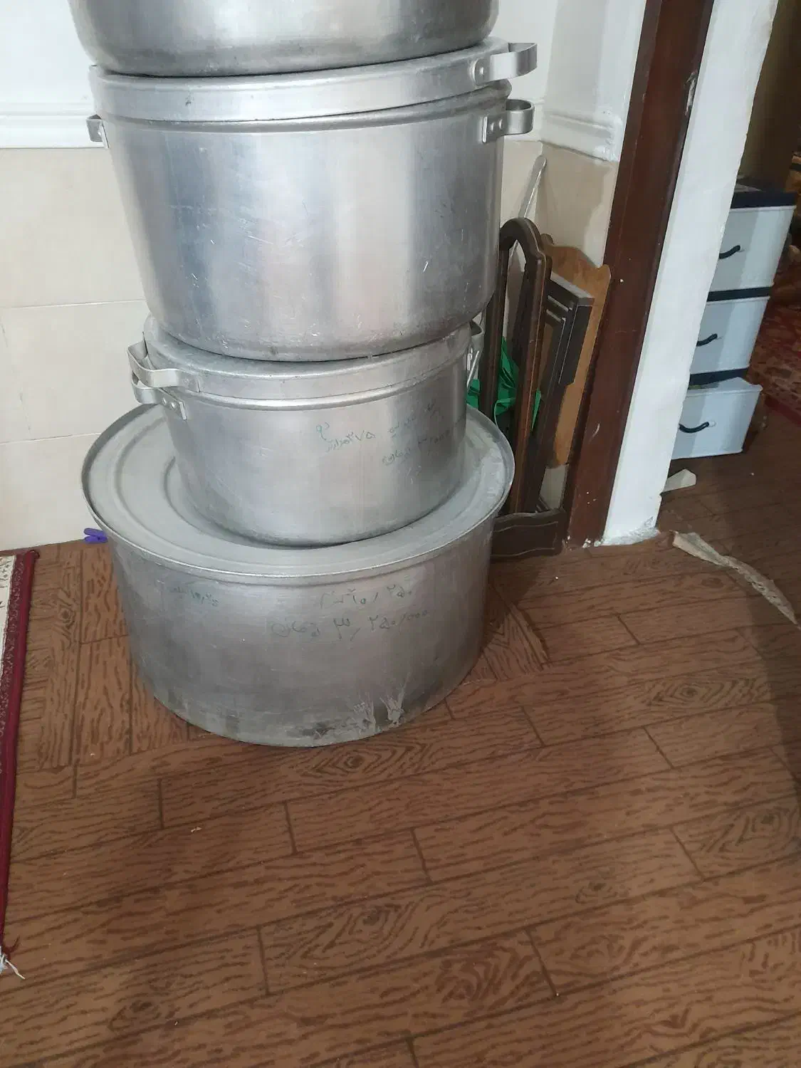 فروش قابلمه روی و آلمینیوم در حد نو|ظروف پختوپز|بندر ماهشهر, |دیوار