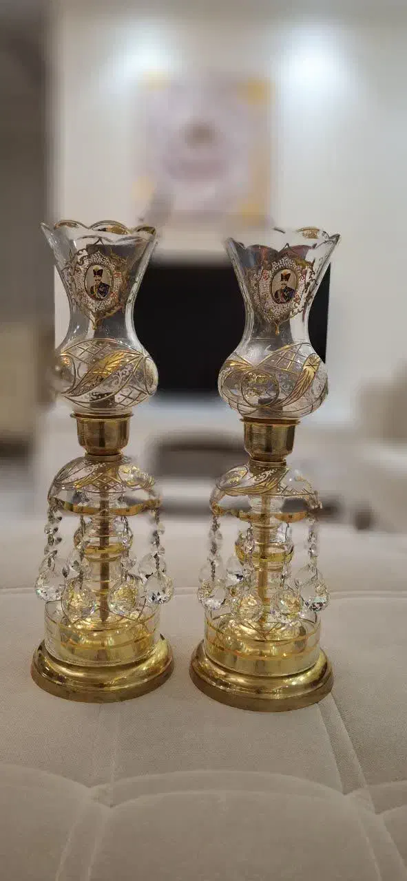 شمعدان لاله عباسی|لوستر و چراغ آویز|همدان, |دیوار