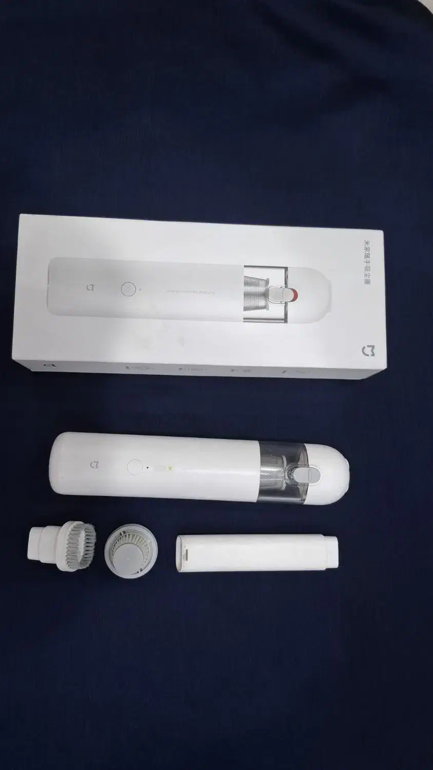 جارو شارژی قابل حمل شیائومی + فیلتر اضافه|جاروبرقی، جارو شارژی، بخارشو|محمدشهر, محمدشهر|دیوار