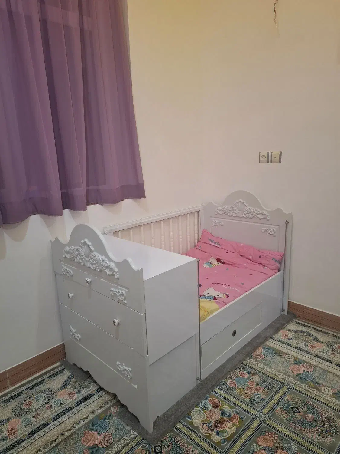 تخت بچه وکمد فروشی|تخت و صندلی بچه|تربت جام, باغ سنگان سفلی|دیوار