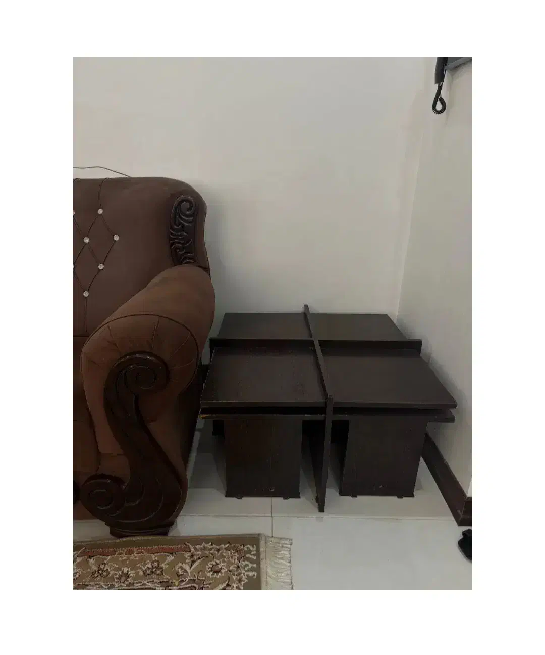 مبل ایران راحتی7نفرهباجلو مبلی نوزیاداستفاده نشده|مبلمان خانگی و میز عسلی|اراک, |دیوار