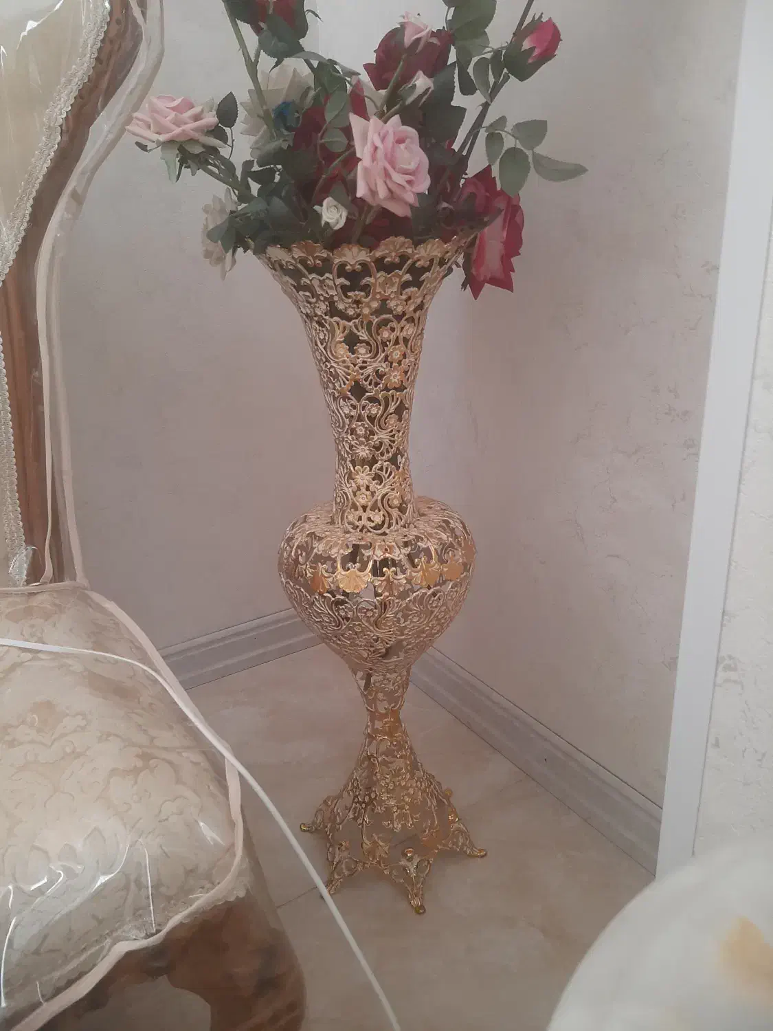 وسایل برنزی نو|لوستر و چراغ آویز|زنجان, |دیوار