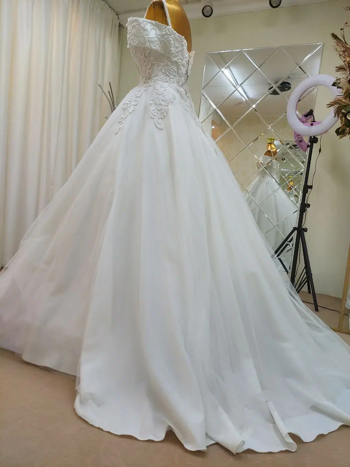 لباس عروس زیبا|لباس|نجف‌آباد, باغ ملی|دیوار