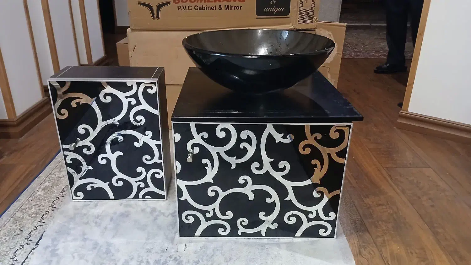 روشویی کابیندار|لوازم سرویس بهداشتی|رشت, منظریه|دیوار