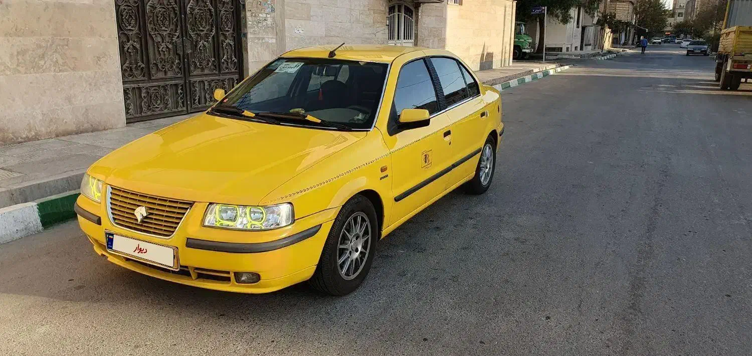 سمند تاکسی ef7 مدل ۹۴ بدون رنگ درجه ۱ خط تهران|خودرو سواری و وانت|ری, دولت‌آباد|دیوار