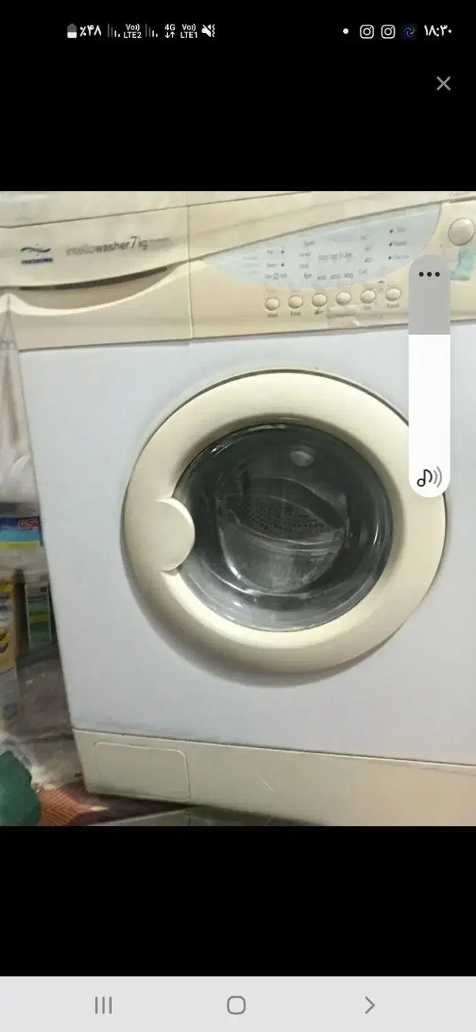 لباس شویی ۷ کیلویی|ماشین لباسشویی و خشک‌کن لباس|سنقر, |دیوار