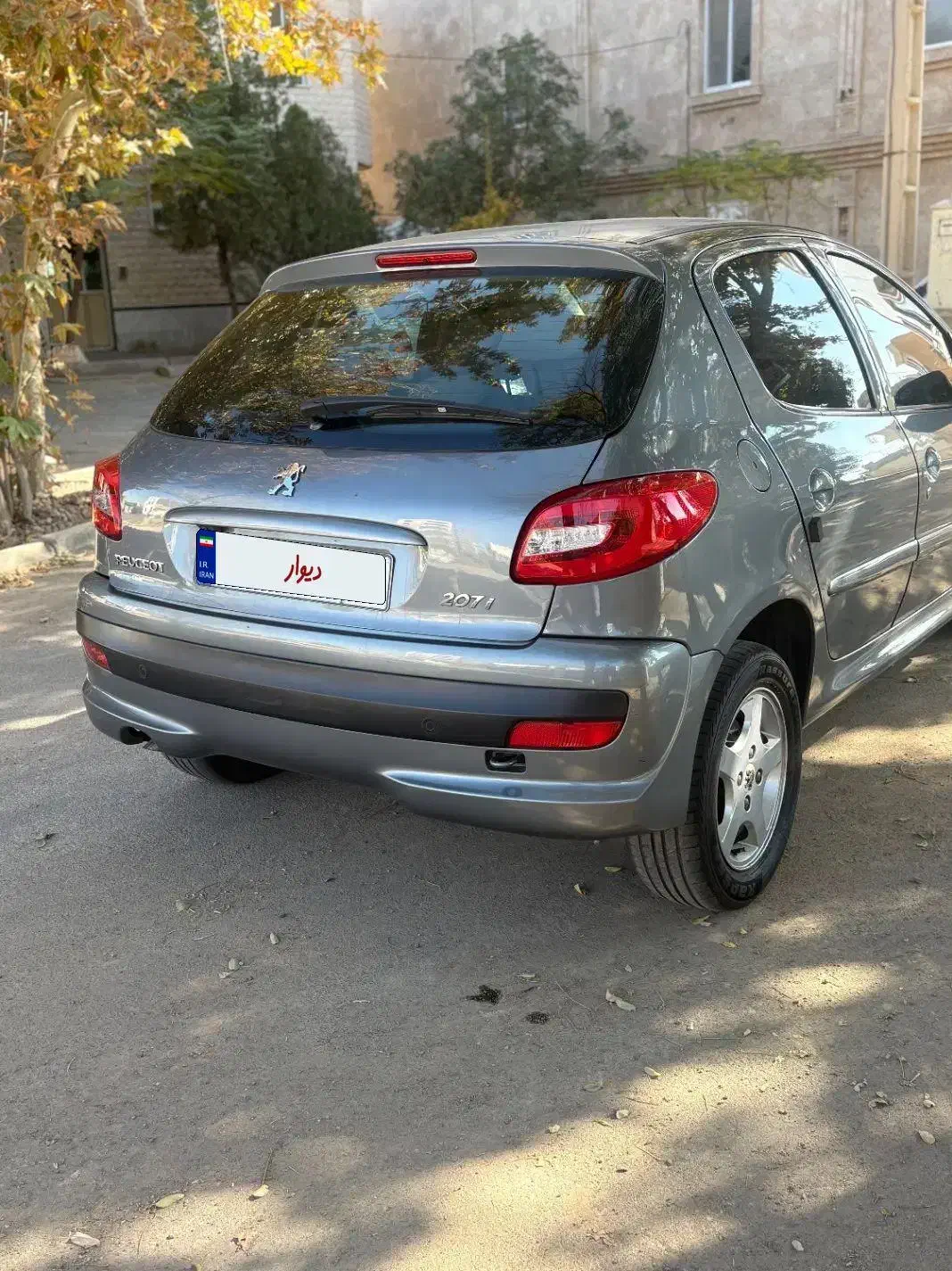 ۲۰۷ فنی سالم اتاق تعویض قانونی|خودرو سواری و وانت|سمنان, |دیوار