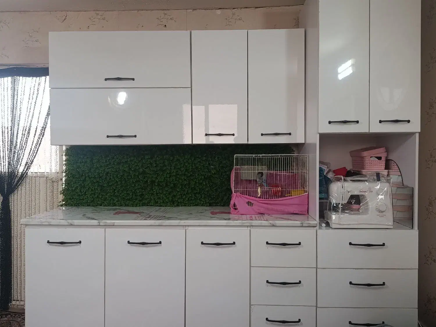 کابینت نو|آب‌چکان و نظم‌دهنده ظروف|محمدیه-قزوین, |دیوار