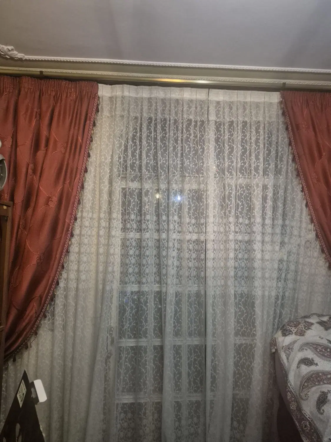 پرده سالنی|پرده، رانر، رومیزی|تهران, پاسداران|دیوار