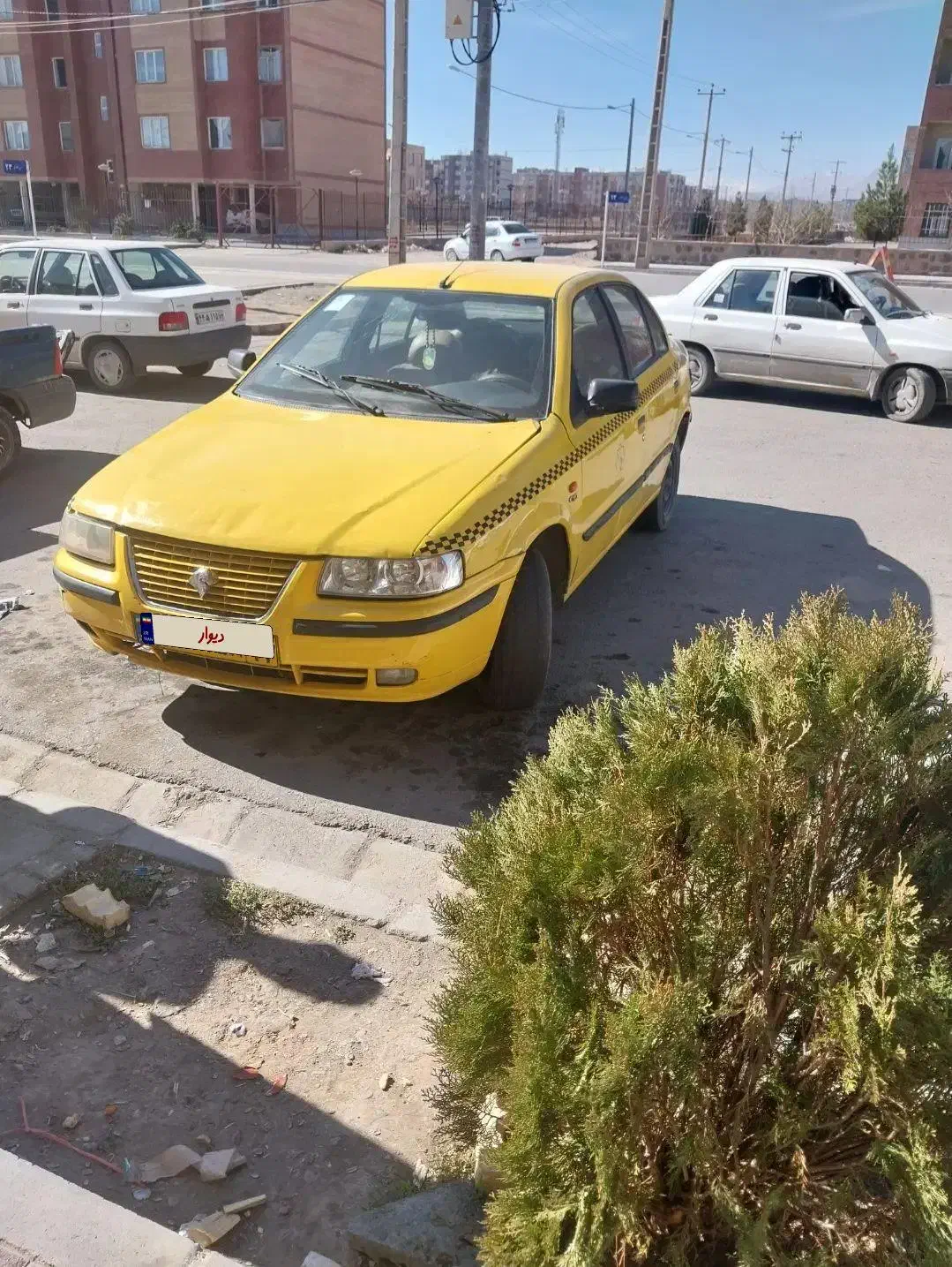 تاکسی سمند ۸۶|خودرو سواری و وانت|گلبهار, شهر جدید گلبهار|دیوار