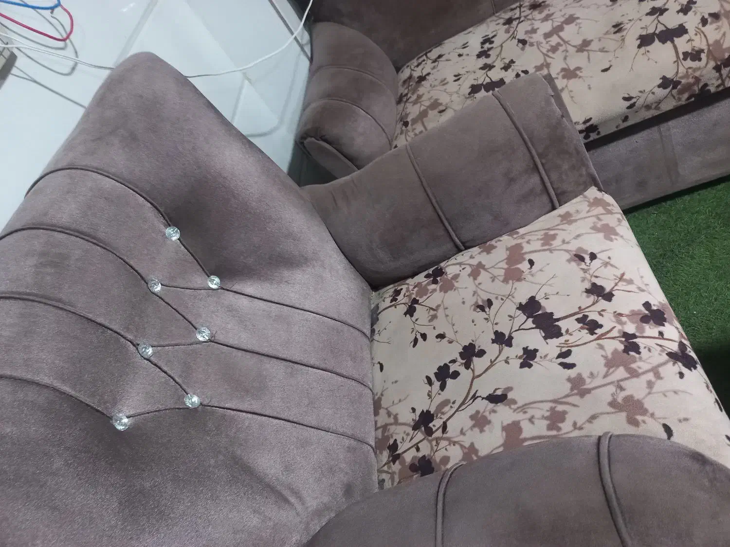 مبل مخمل سفت درحد|مبلمان خانگی و میز عسلی|عنبرآباد, |دیوار