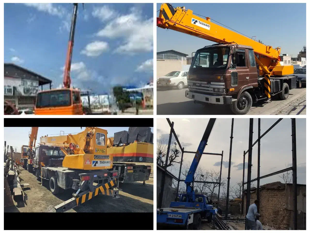 نیسان جرثقیل ۱۶مترسبدخاور۷تن ارتفاع۳۰متر|خدمات حمل و نقل|مشهد, ایثارگران|دیوار