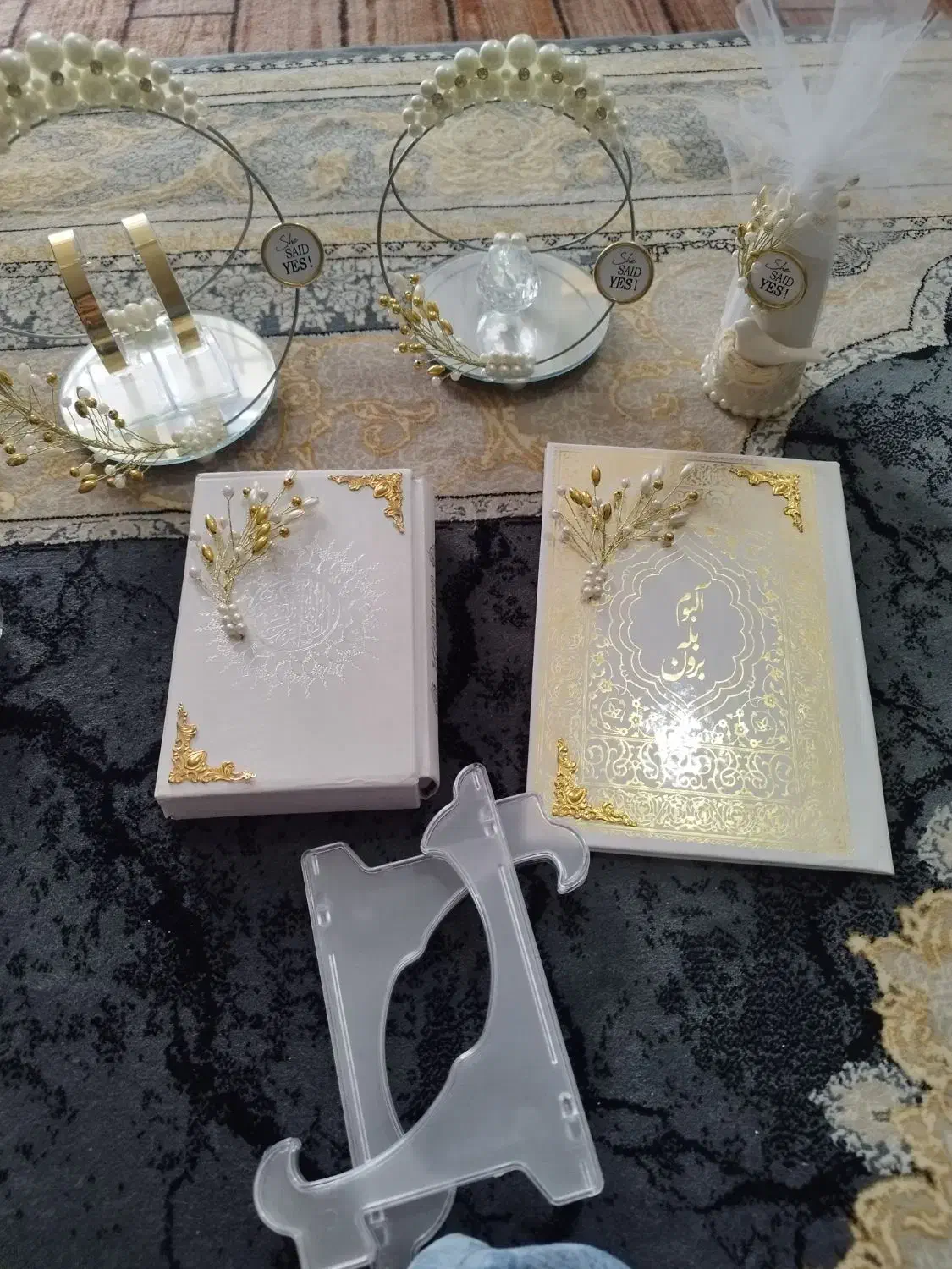 ست نامزدی و بله برون|صنایع دستی و سایر لوازم تزئینی|شیراز, کوشک میدان|دیوار