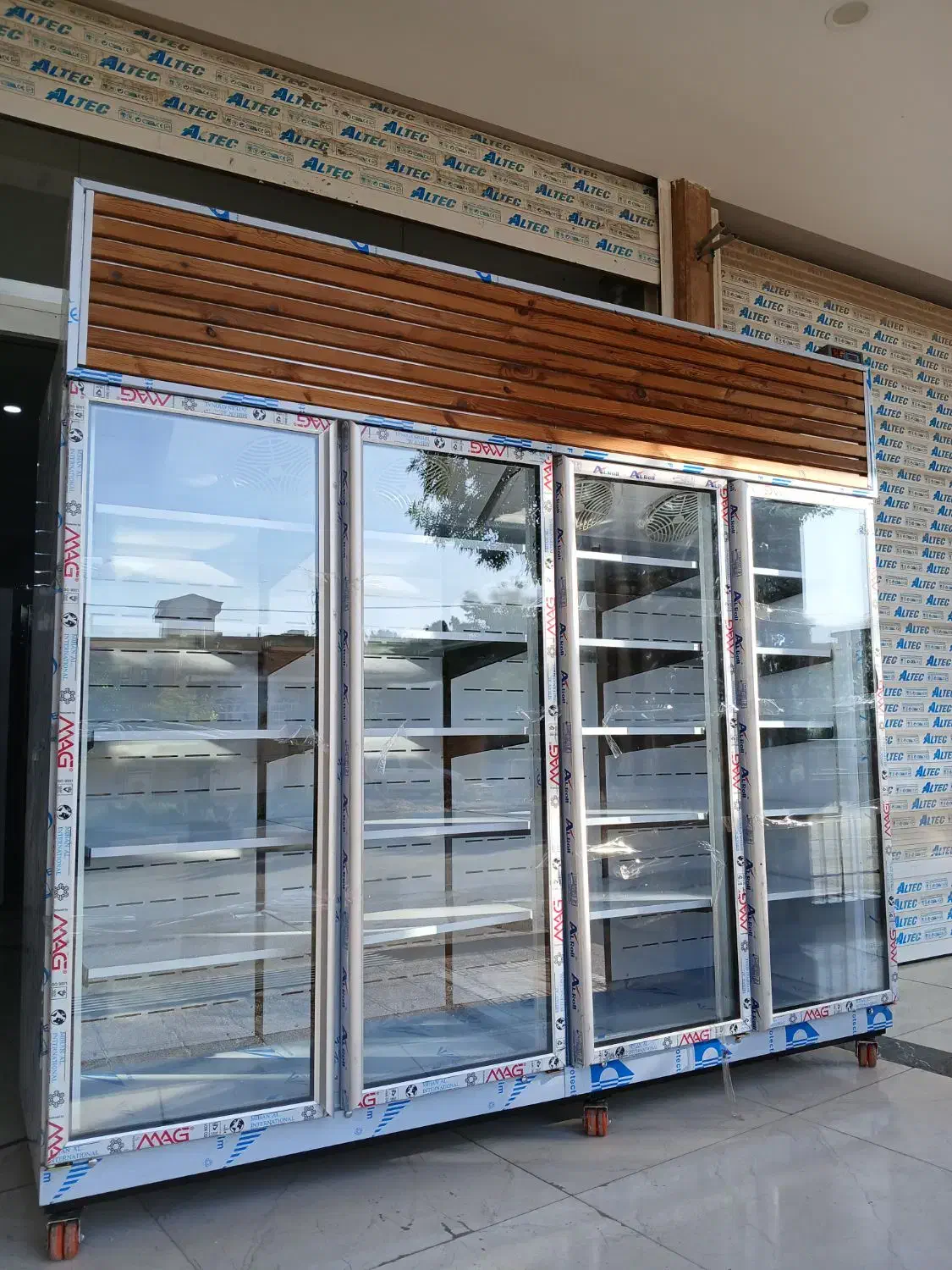 یخچال لاینی ،جزیره،پرده هوا،فروشگاهی مغازه ایستاده|فروشگاه و مغازه|شیراز, شهرک فرزانگان|دیوار