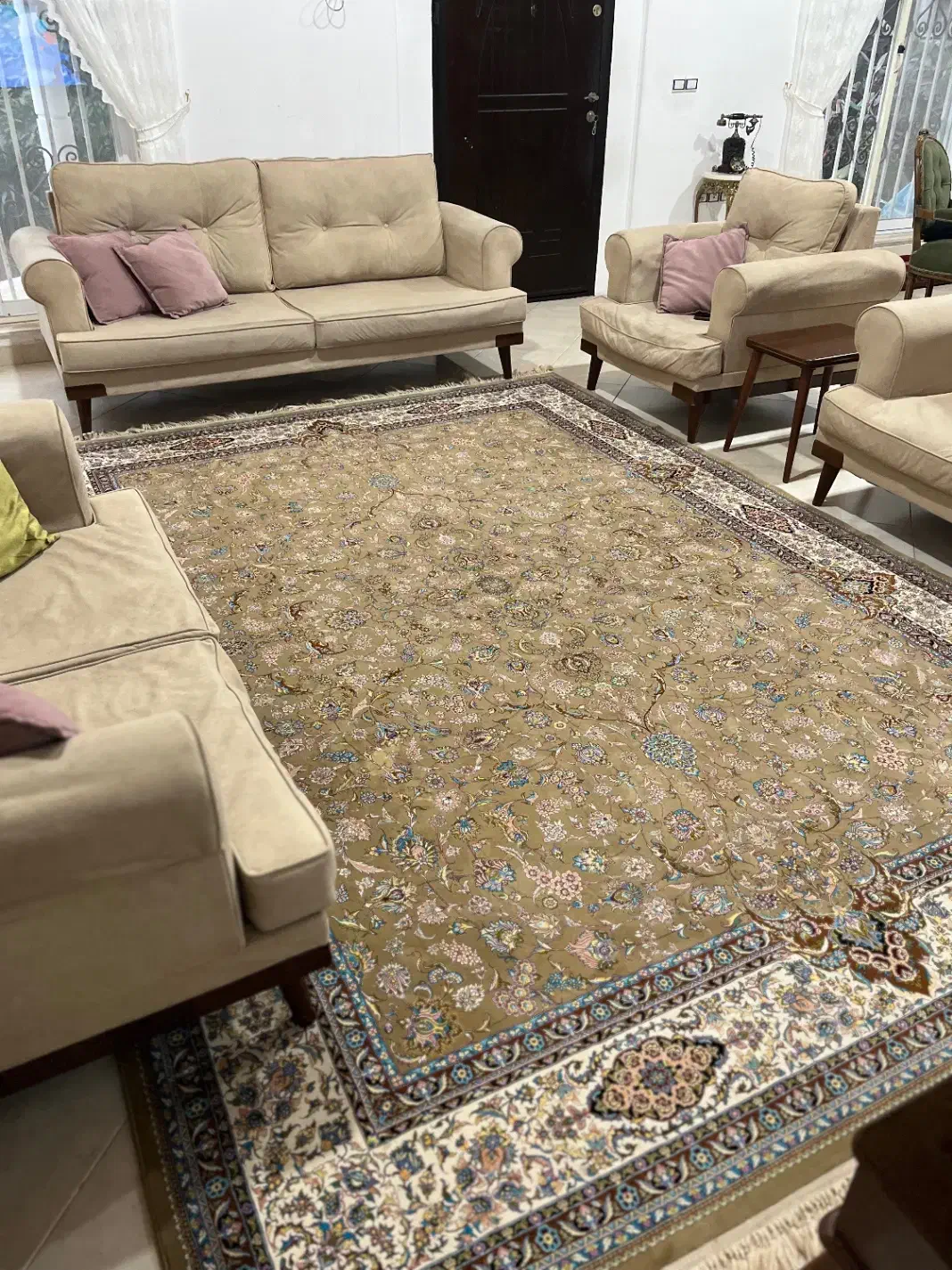 فرش ۹ متری|فرش|عباس‌آباد, |دیوار