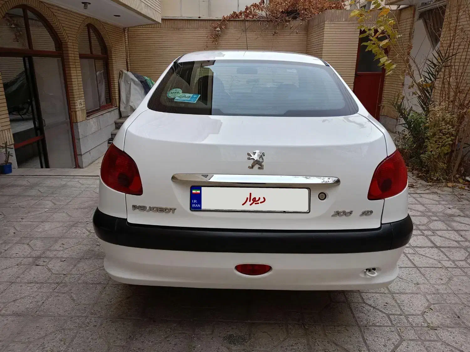 پژو206 SD V8 رنگ فابریک مدل1399|خودرو سواری و وانت|اصفهان, همدانیان|دیوار