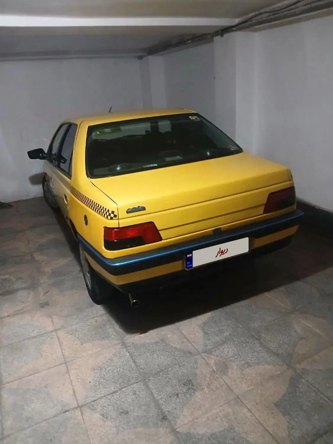 تاکسی پژو ۴۰۵ مدل ۸۷ با امتیاز خط|خودرو سواری و وانت|کرج, شهرک بنفشه|دیوار