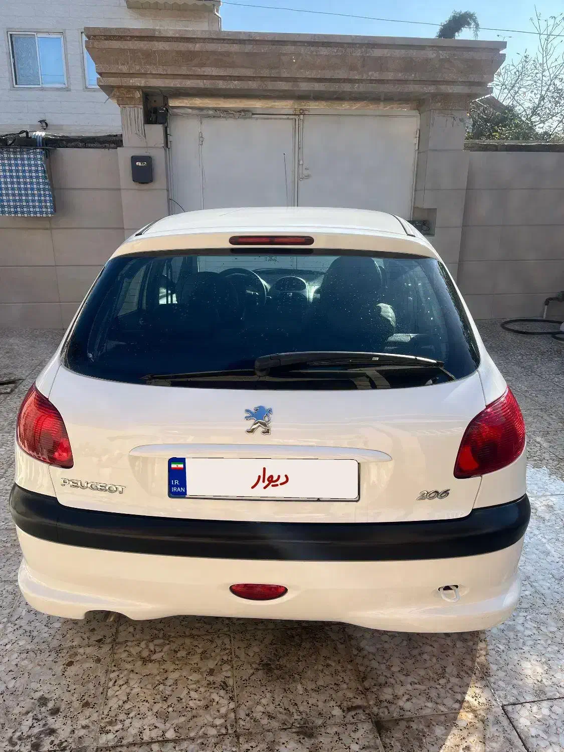 پژو206 بی رنگ|خودرو سواری و وانت|رودسر, |دیوار