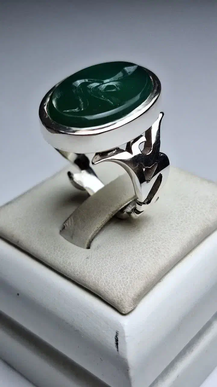 انگشتر مردانه عقیق اصل یمن|جواهرات|قم, کیوانفر|دیوار