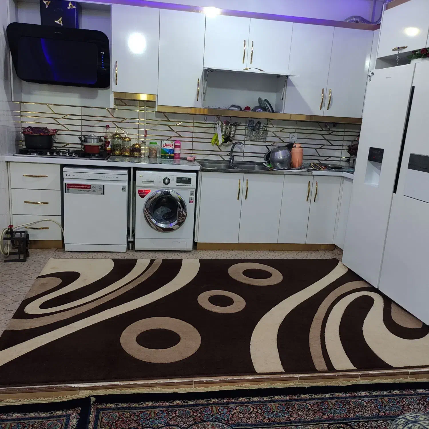 گلیم شیش متری|گلیم، جاجیم، گبه|بروجرد, |دیوار