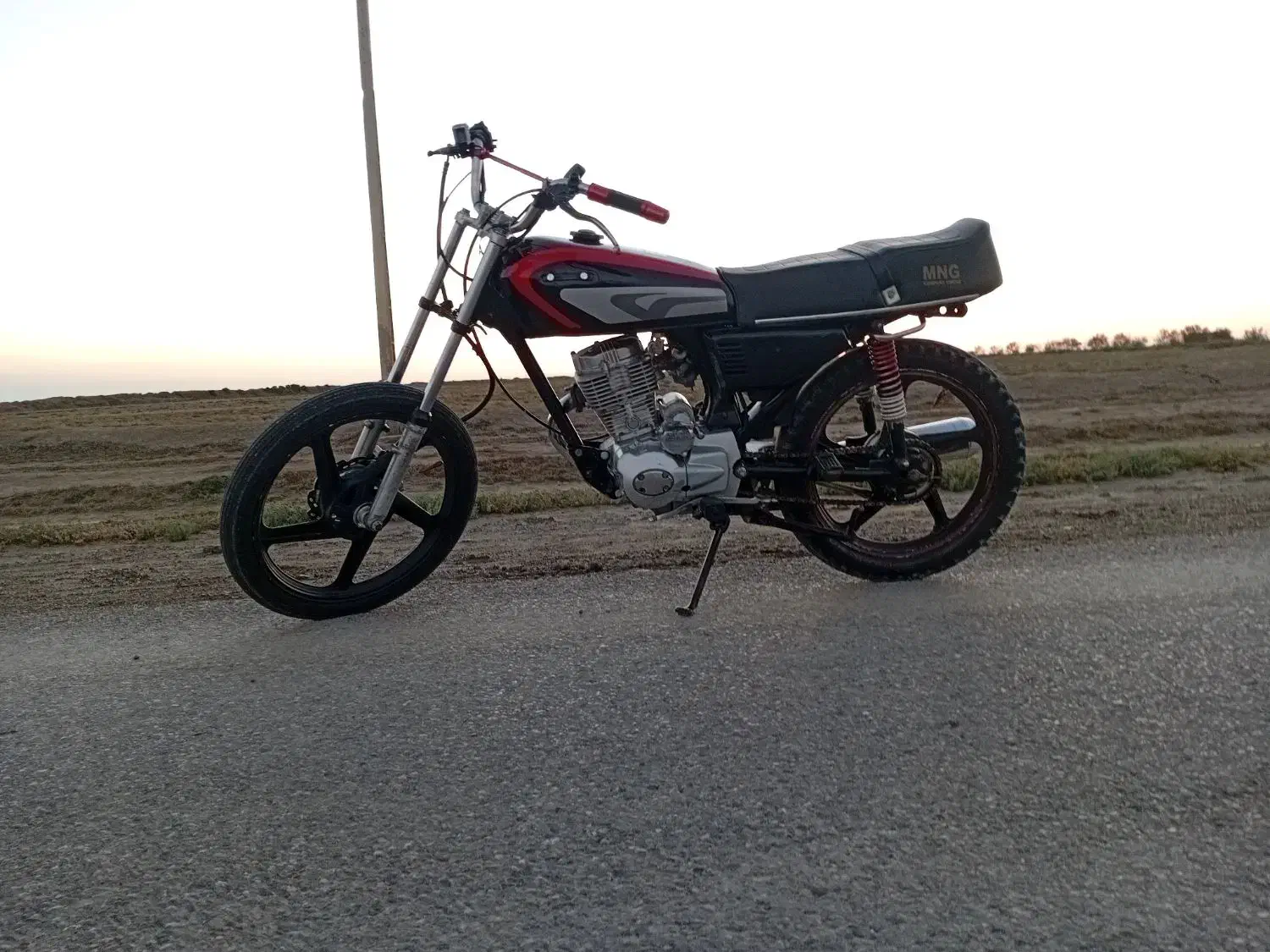 موتور ۲۰۰ نیکتاز مزایده|موتورسیکلت|گمیشان, |دیوار