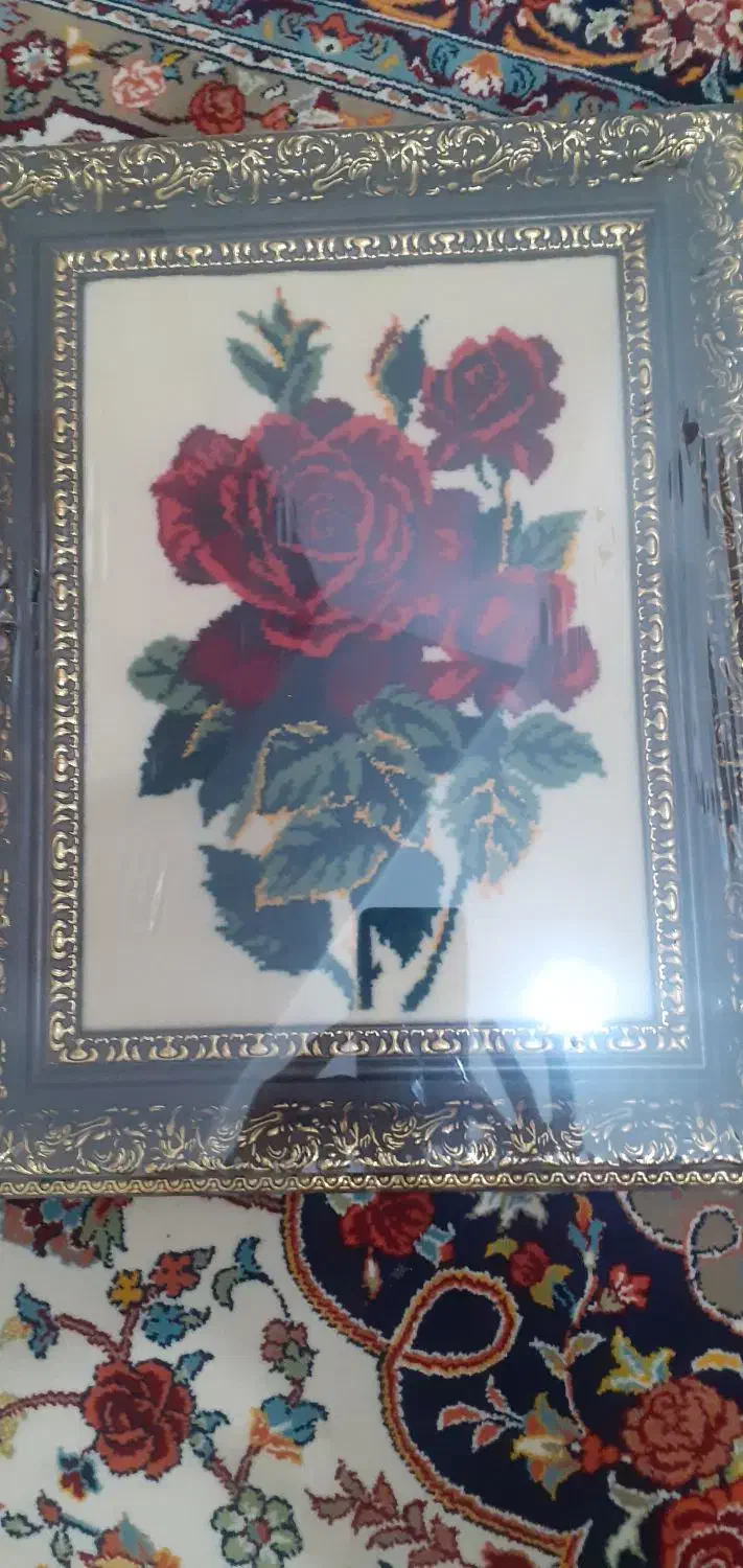 تعدادی تابلو فرش|تابلو فرش|بیجار, |دیوار