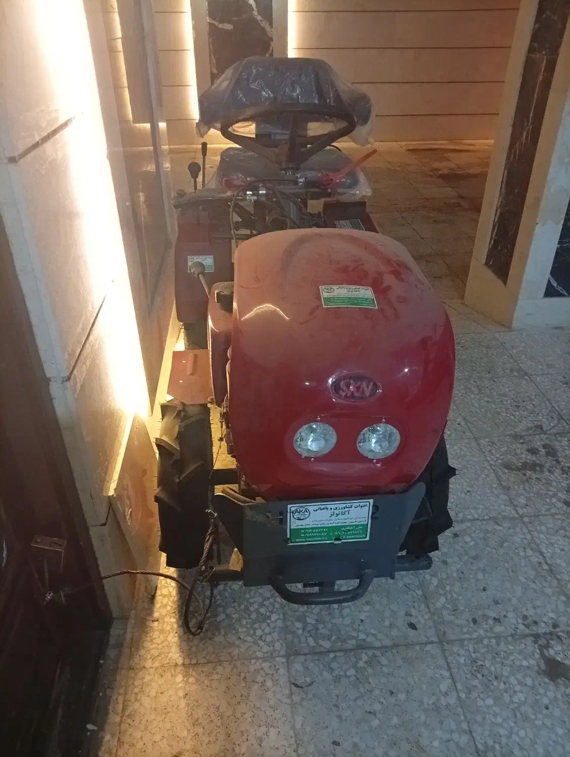 تیلر 4چرخ فرمان هیدرولیک|خدمات باغبانی و درختکاری|قزوین, |دیوار