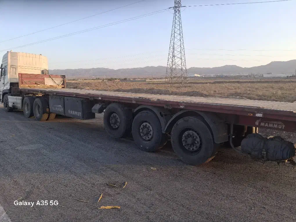 کفی تریلی سه محور|خودرو سنگین|باغستان, |دیوار