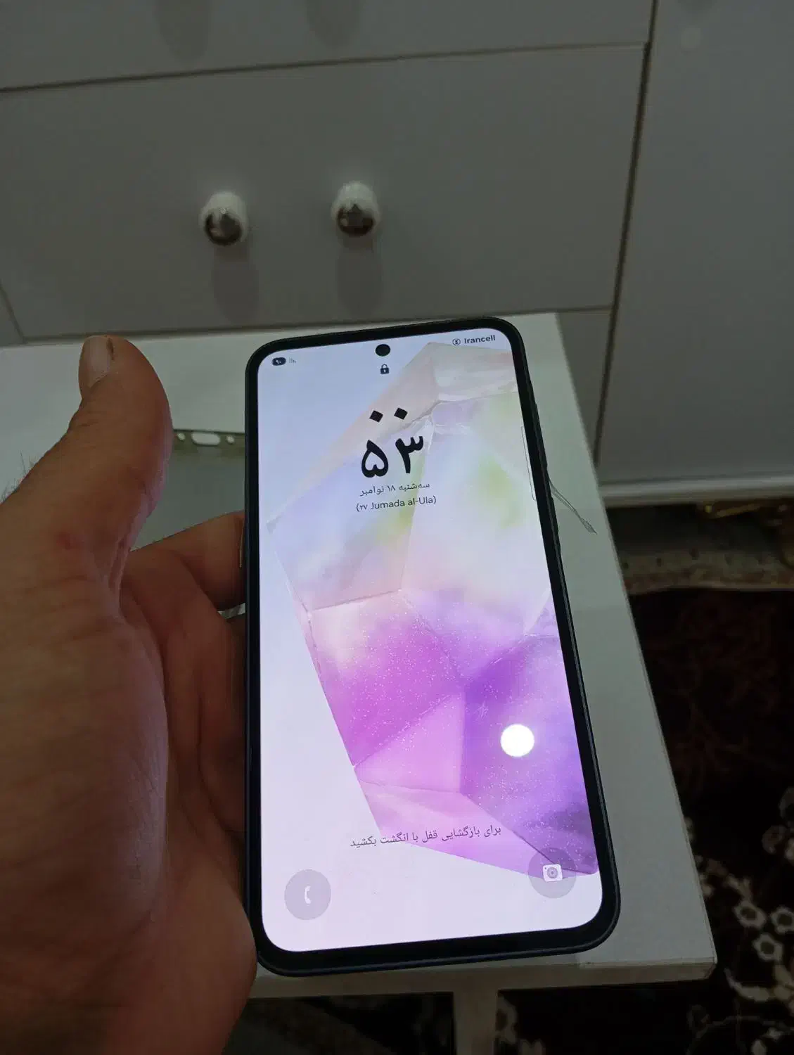 گوشی a35در حد نو|موبایل|کرج, کمال‌شهر|دیوار