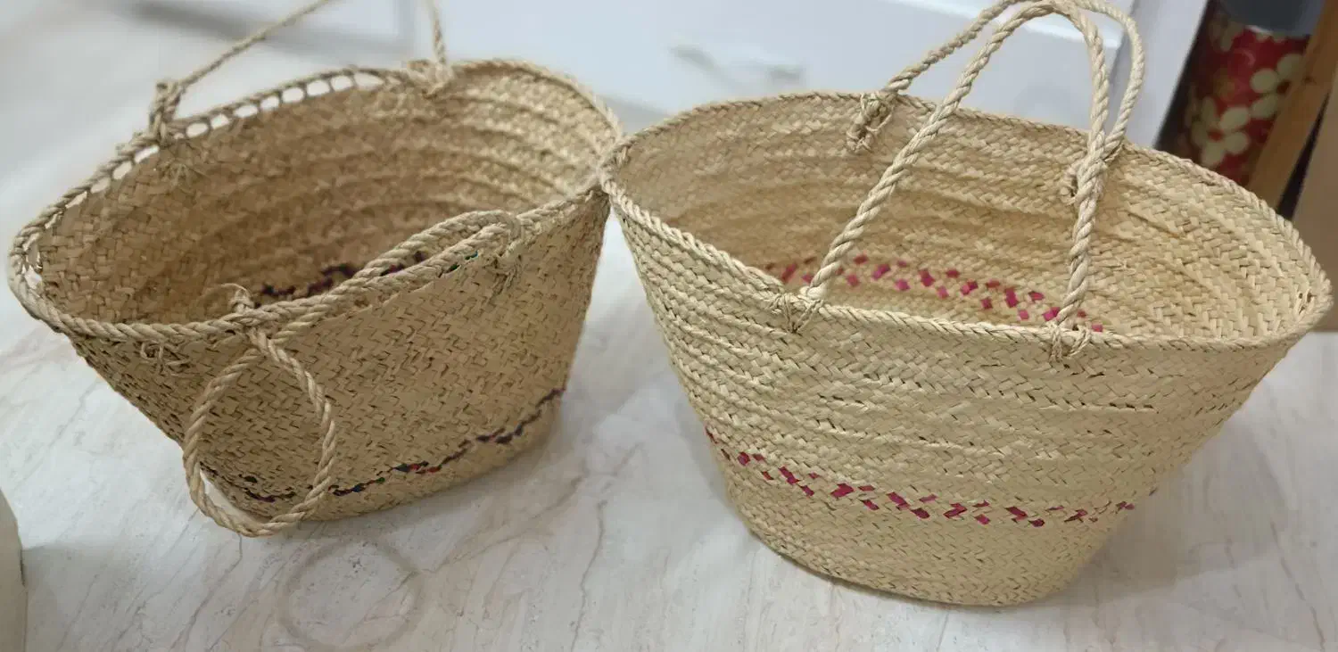4 عدد سبد حصیری|صنایع دستی و سایر لوازم تزئینی|مشهد, سازمان آب|دیوار