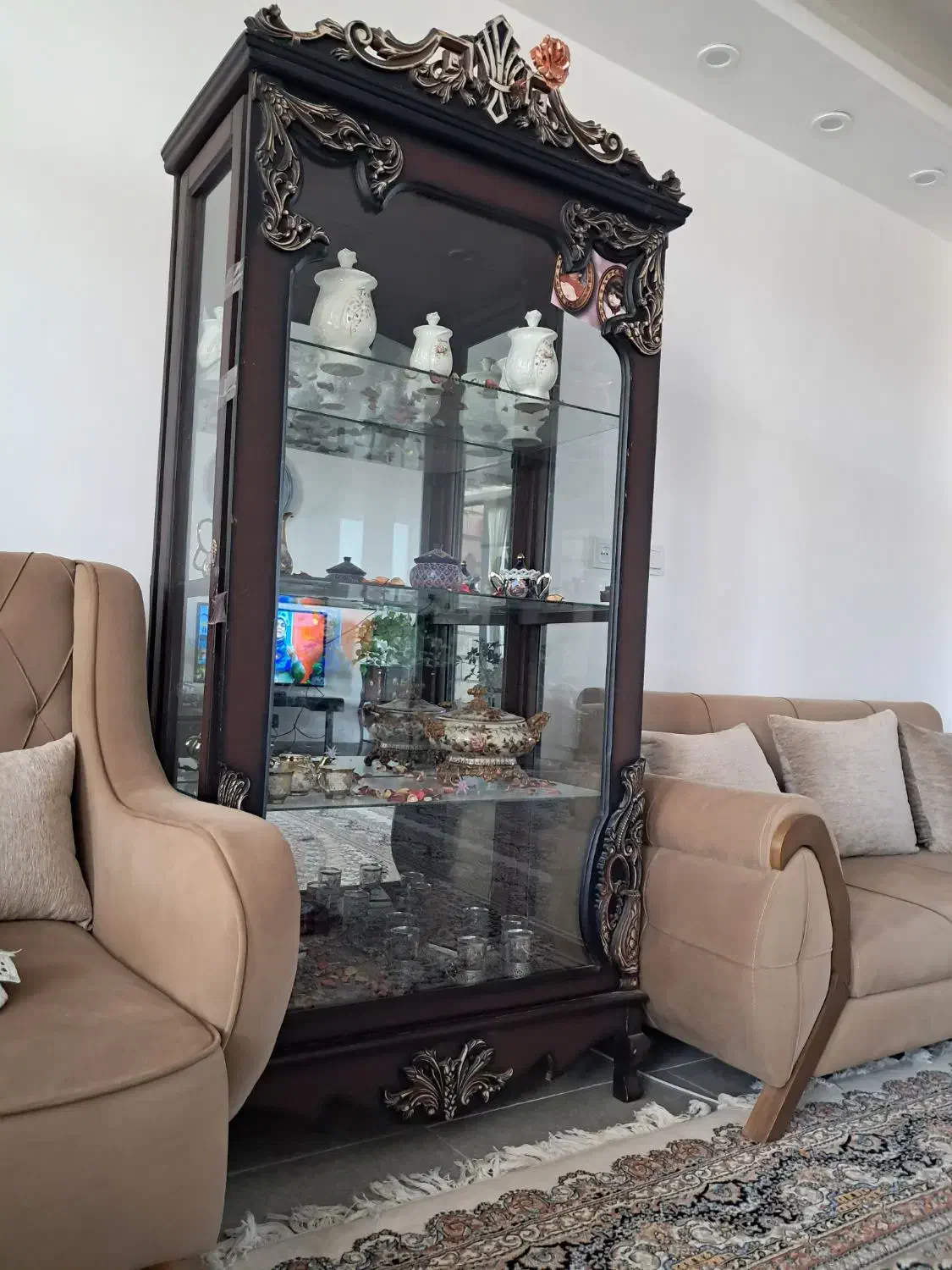 بوفه|بوفه، ویترین، کنسول|سیرجان, |دیوار