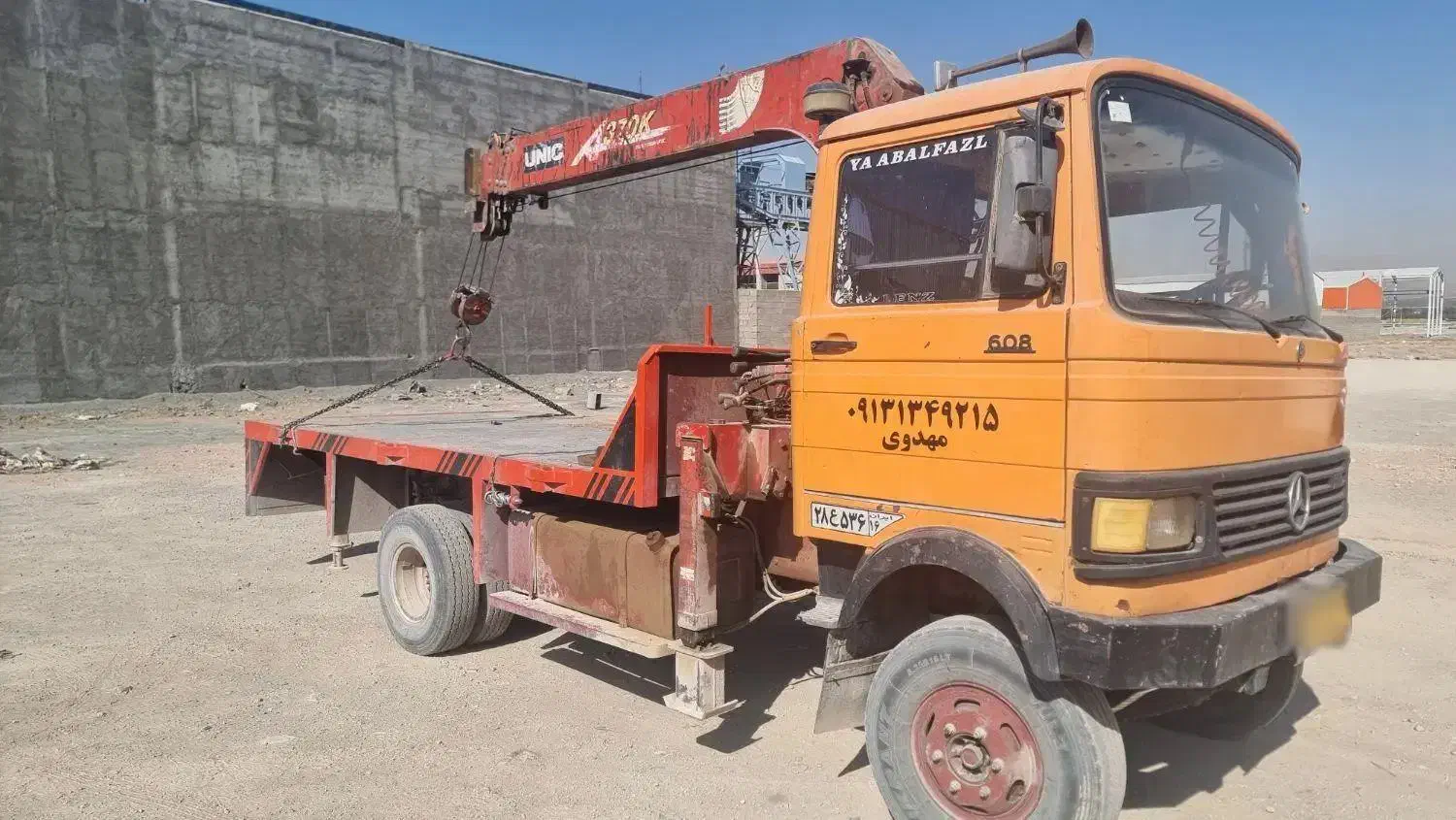 جرثقیل خاور|خودرو سنگین|مبارکه, |دیوار