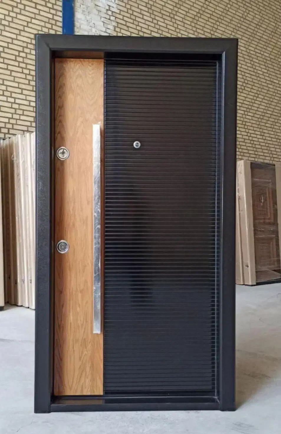 درب ضد سرقت ماکان  نرده استیل،پنجره upvc کد P027|مصالح و تجهیزات ساختمان|پل سفید, |دیوار